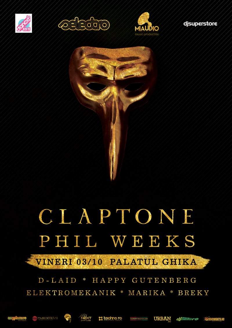 Miaudio Showcase 03 Claptone (Exploited) Phil Weeks (Robsoul) - フライヤー表