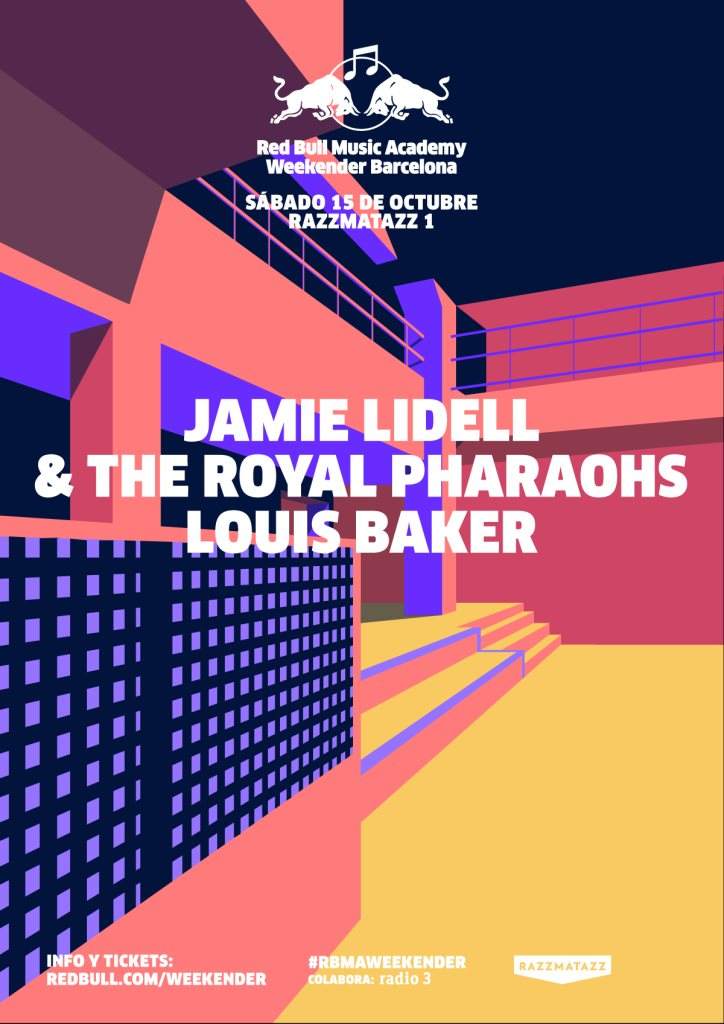 Rbma Weekender Barcelona presents: Jamie Lidell & The Royal Pharaohs - Página frontal