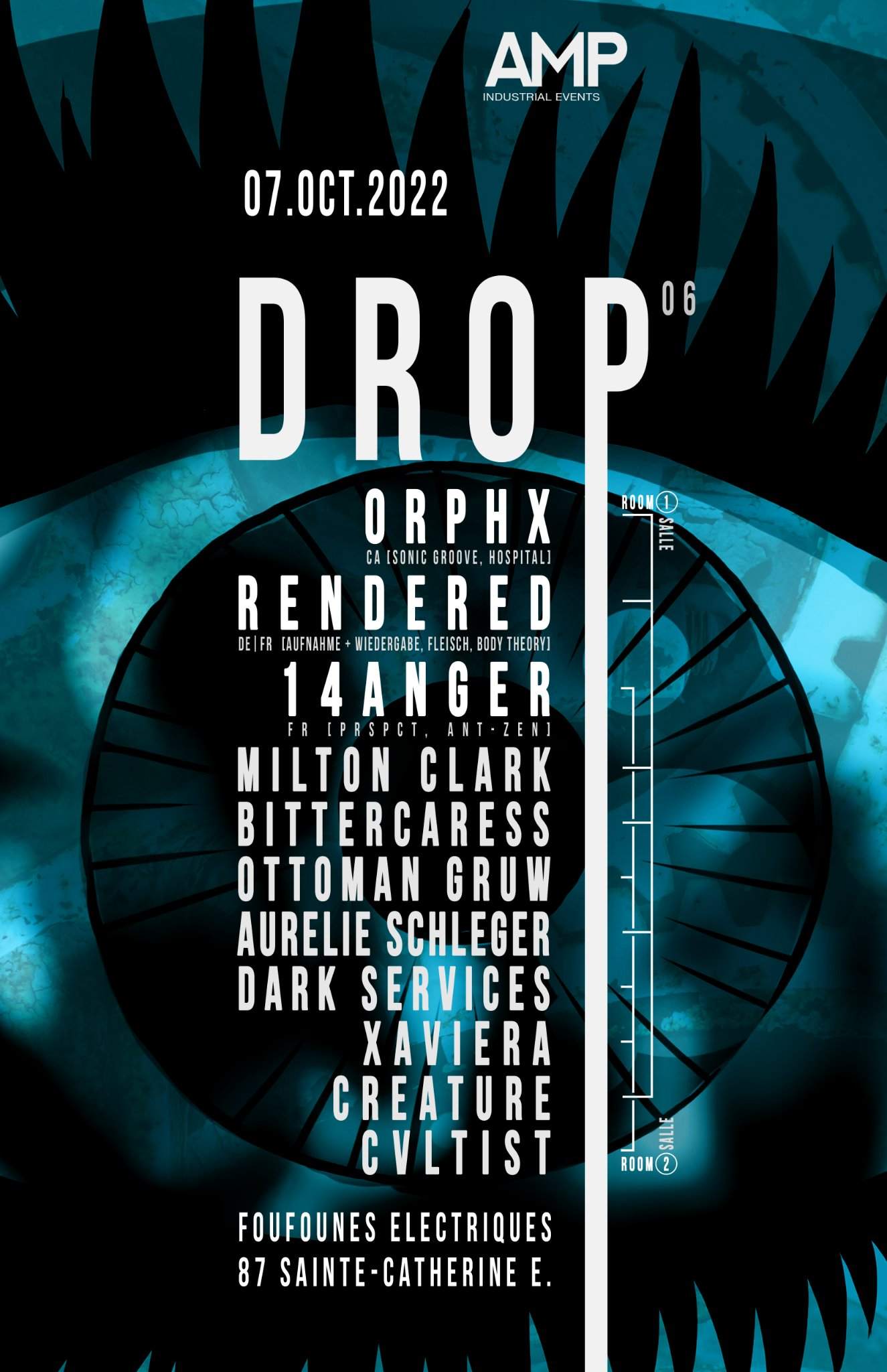 DROP [06] - Orphx, Rendered, 14anger and Guests - Página trasera