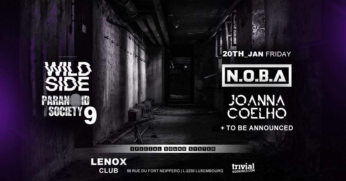 Paranoid society vol.9 with N.O.B.A // Joanna Coelho // Netty Hugo at ...
