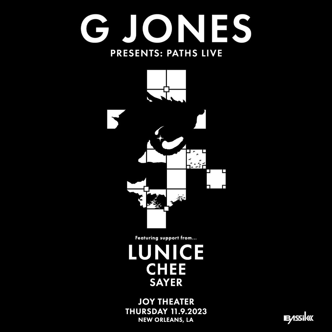 G Jones with Lunice, Chee, & Sayer - Página frontal