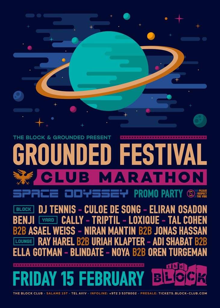 Grounded Festival - Block Club Marathon - Página frontal