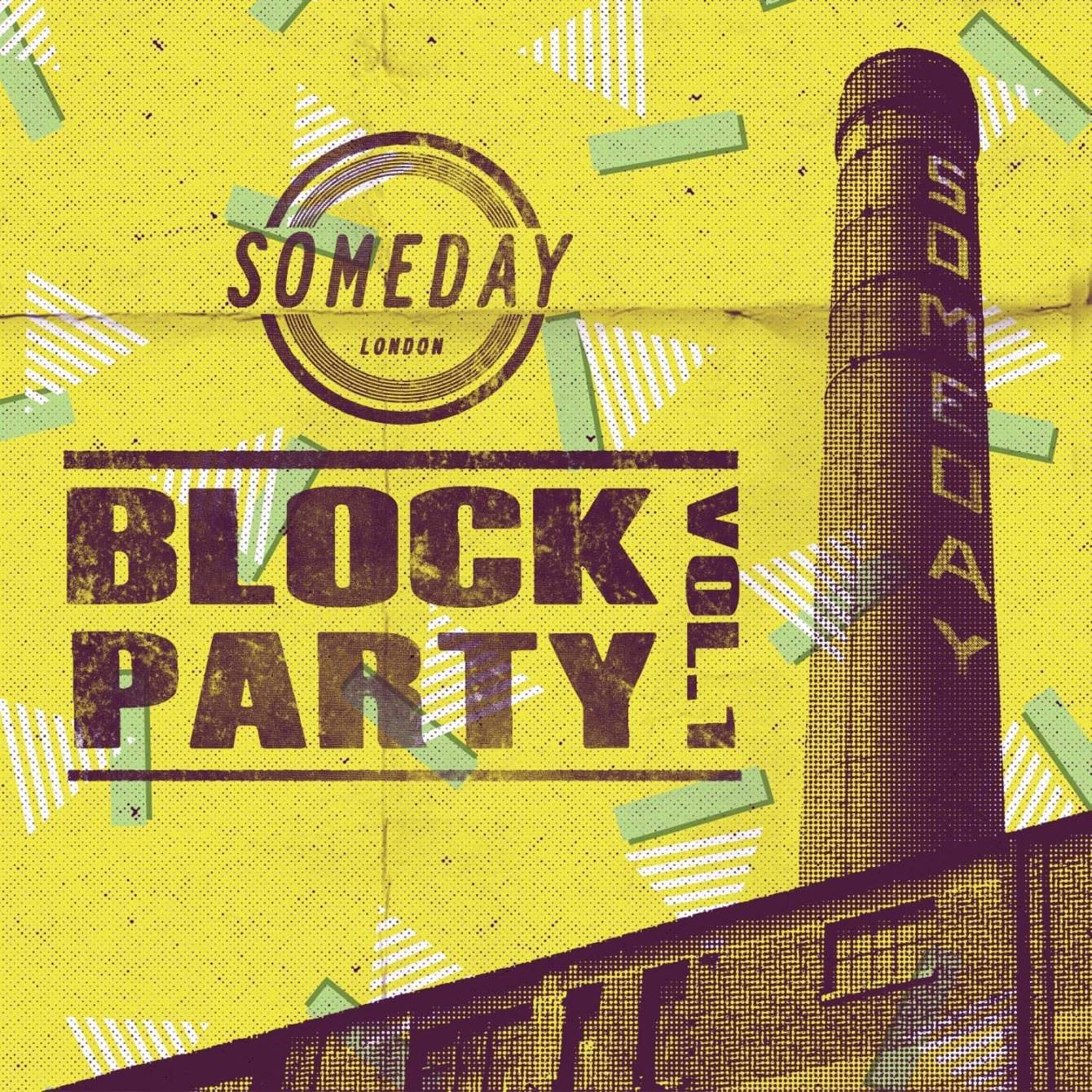 Someday Block Party Vol.1 - Darius Syrossian, Dale Howard, Ketoloco & Loud Noise - Página frontal