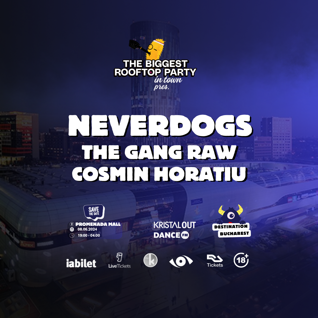 The Biggest Rooftop Party in Town w. Neverdogs - フライヤー表