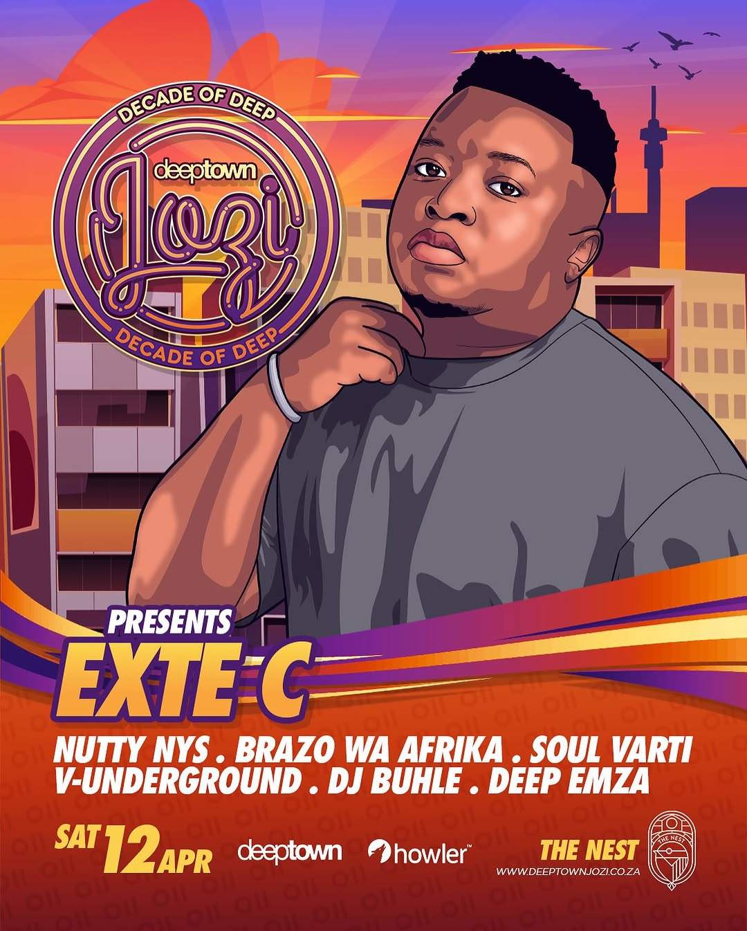 その他 10 Years Deep [DVD] Deep Town Jozi presents EXTE C at The Nest, Johannesburg