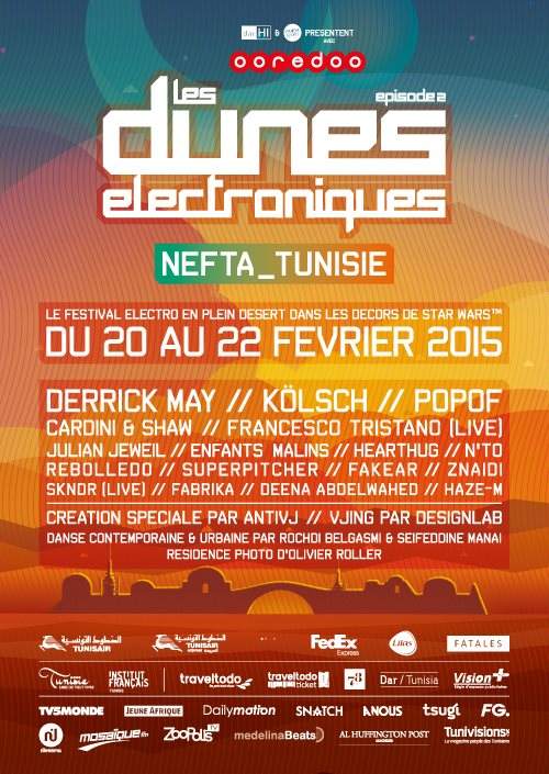 Les Dunes Electroniques presents Episode 2 - フライヤー表