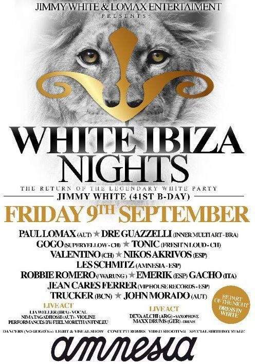 White Ibiza Night: The Return Of The Legendary White Party - Página frontal