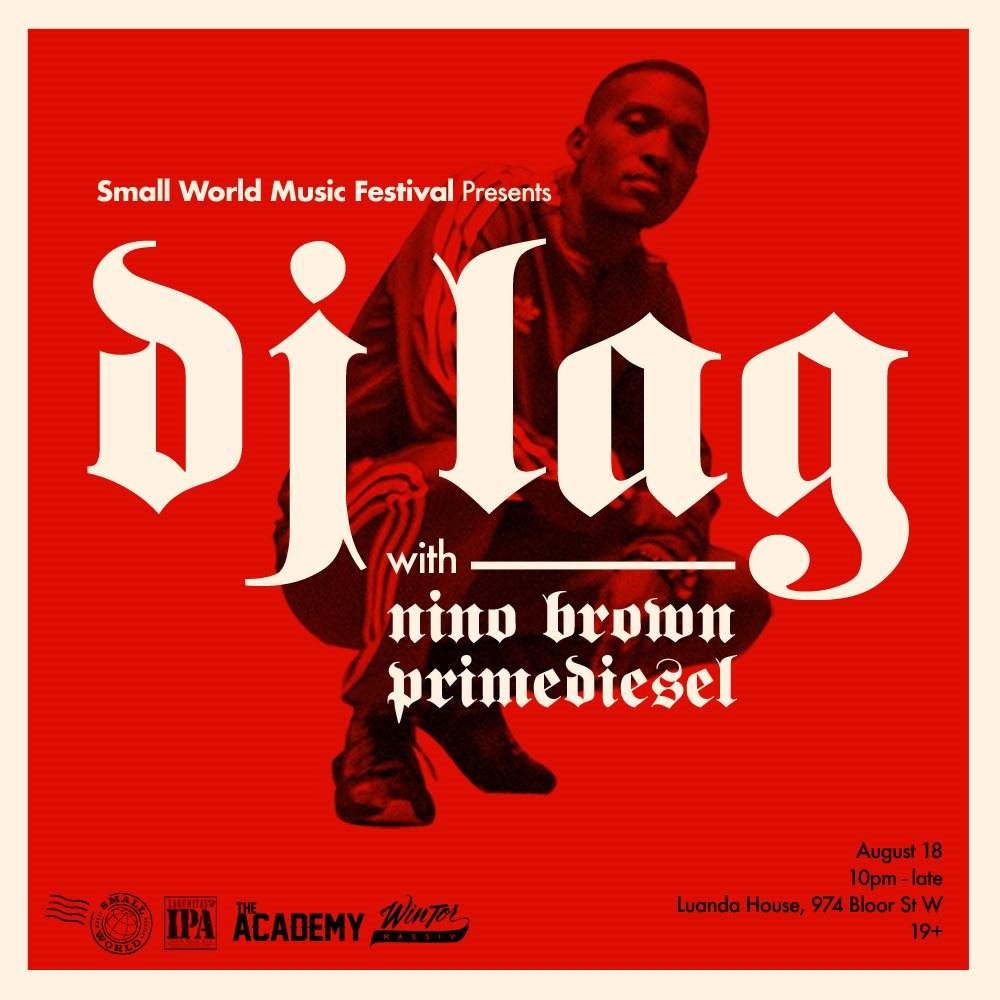 DJ Lag (South Africa) – Small World Music Festival Afterparty - Página frontal
