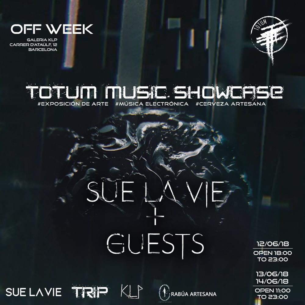 Totum Music Showcase OFF Week 2018 - フライヤー表