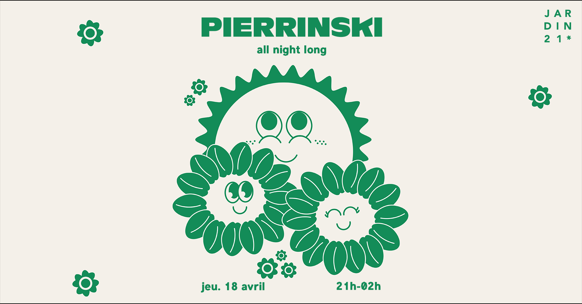 Pierrinski - フライヤー表
