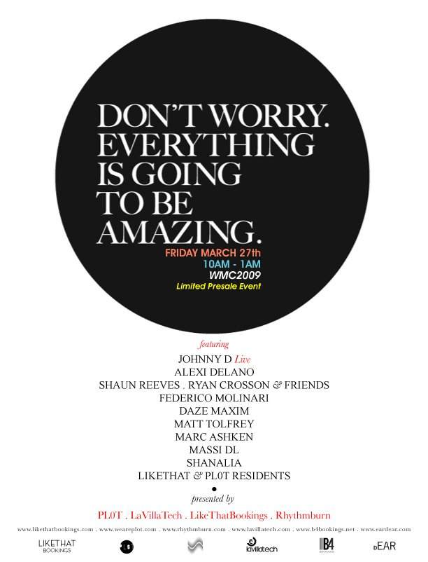 Don'T Worry. Everything Is Going To Be Amazing. - Página frontal