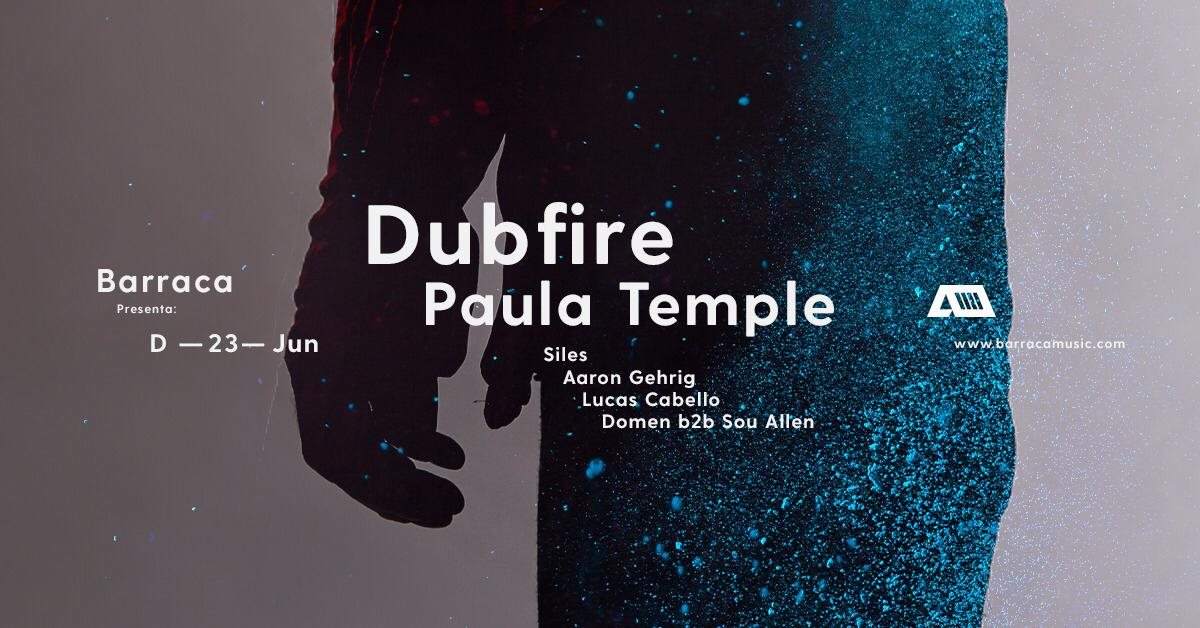 D –– 23 –– Jun Barraca presenta Dubfire & Paula Temple - フライヤー裏
