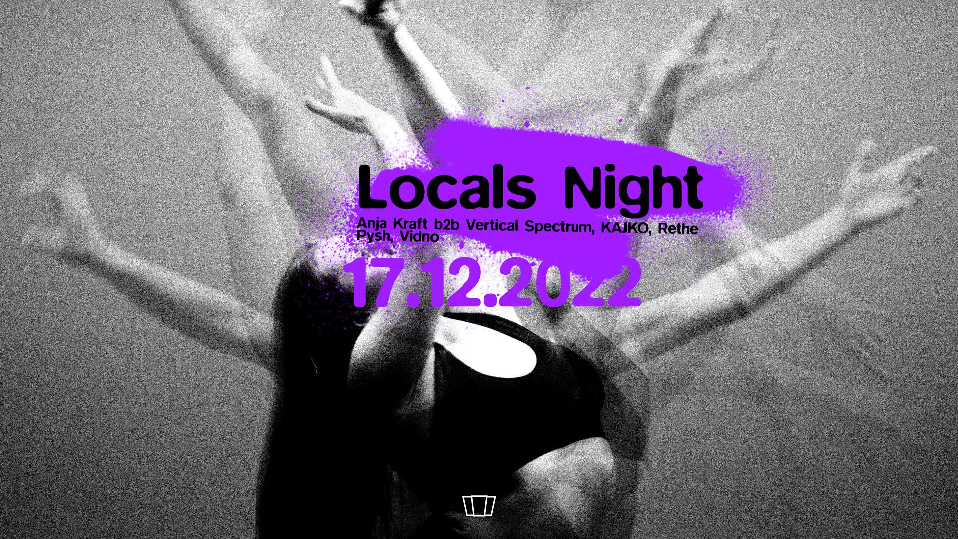 Smolna Locals Night: Anja Kraft b2b Vertical Spectrum / KAJKO / Rethe - フライヤー表