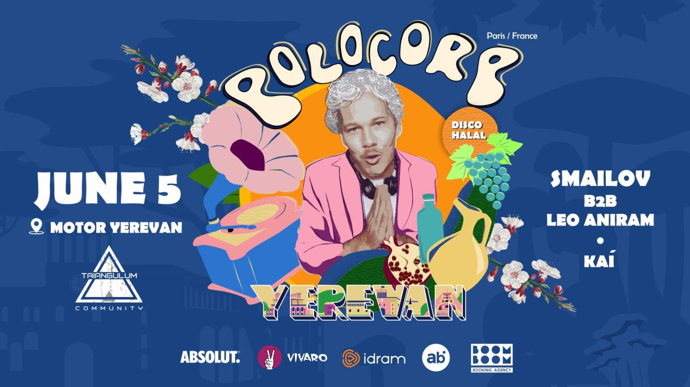 Polocorp Yerevan Hosted by Absolut - フライヤー表