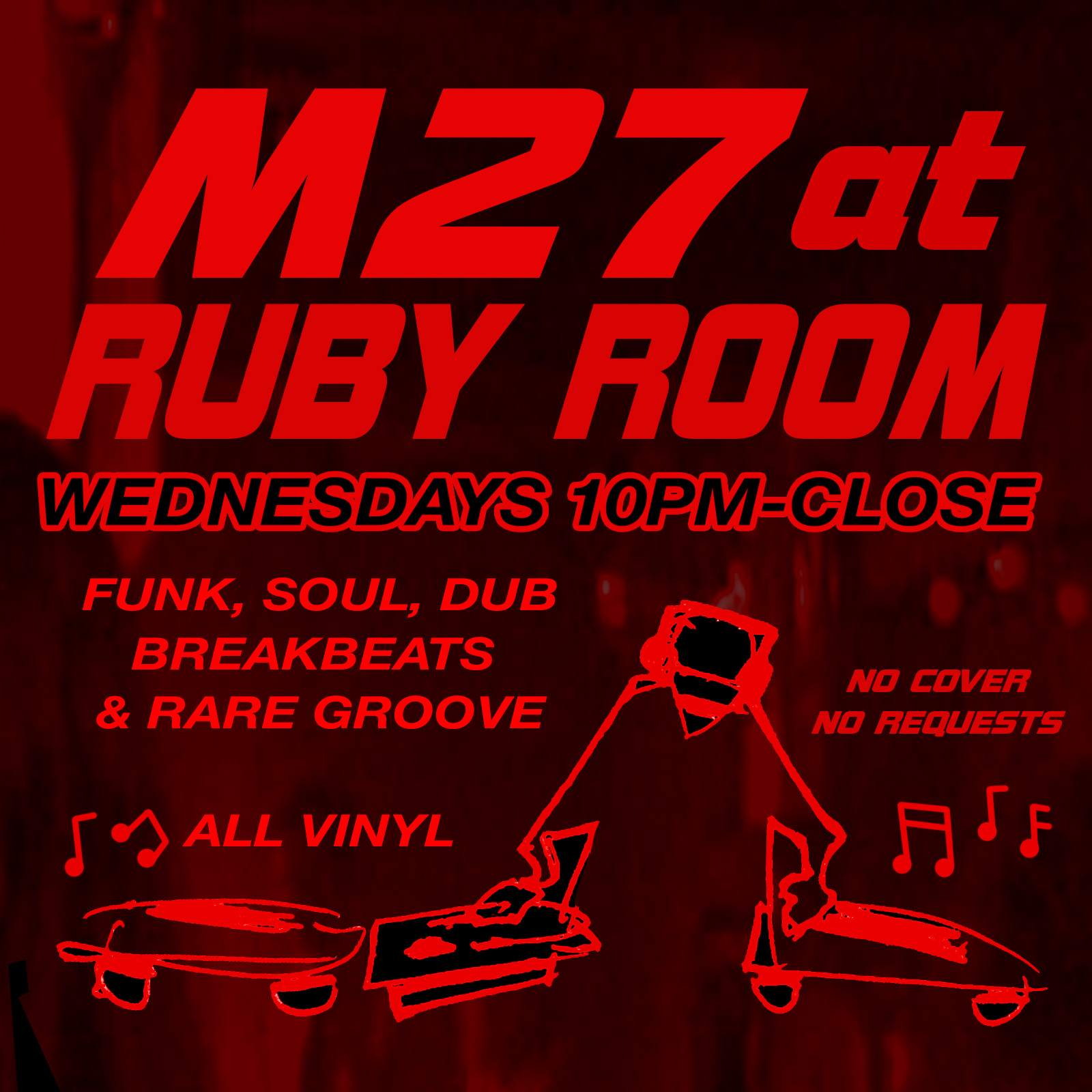M27 at RUBY ROOM - Página frontal