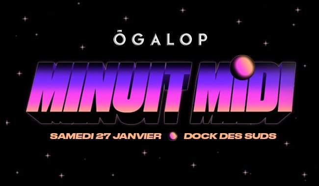 Ô GALOP Minuit/Midi with Héctor Oaks, Adryiano, Lucy X, Erwan, OP/H - フライヤー表
