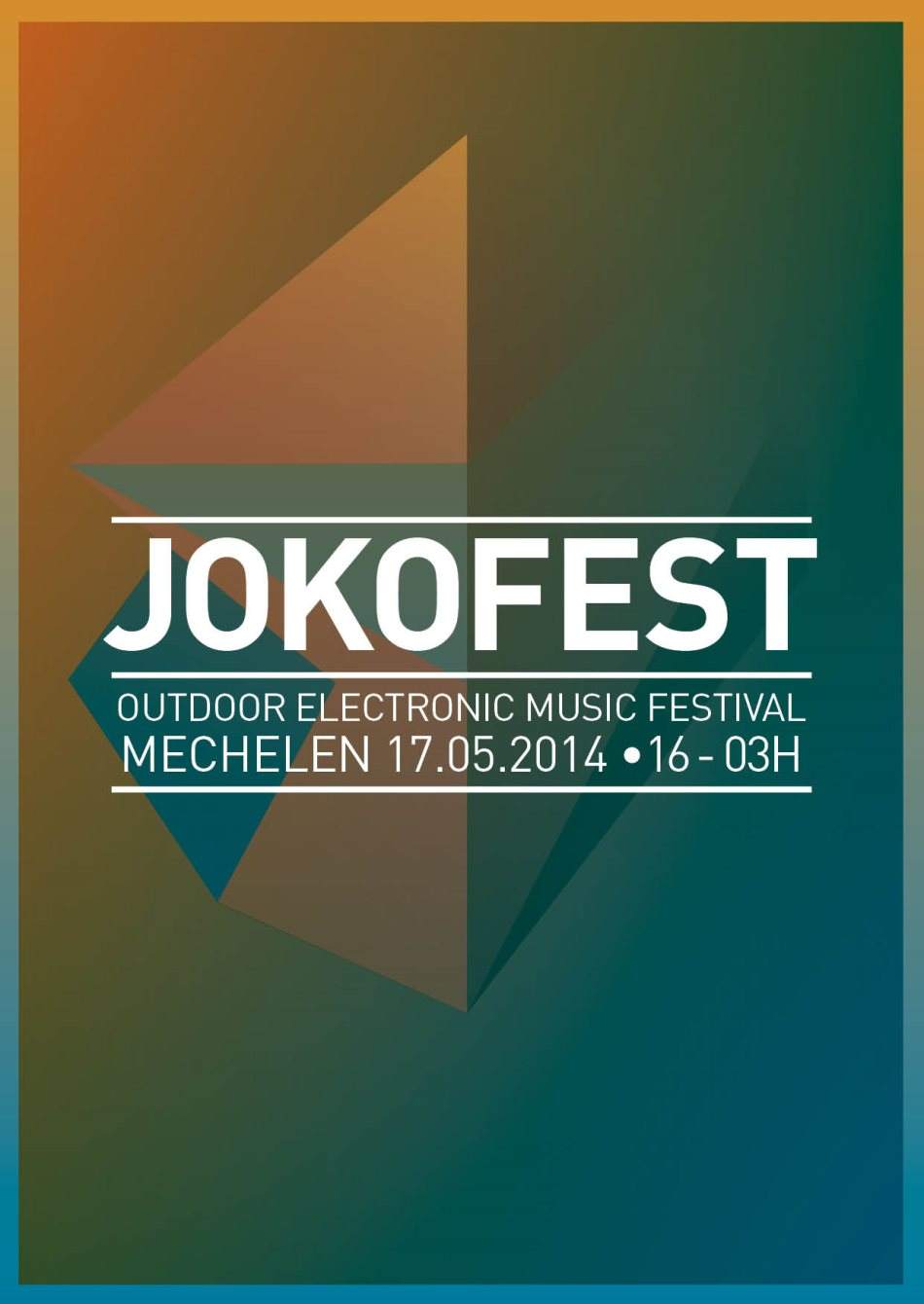 Jokofest 2014 / w. Chris Liberator, Industrialyzer, Redhead, Spacid - フライヤー表