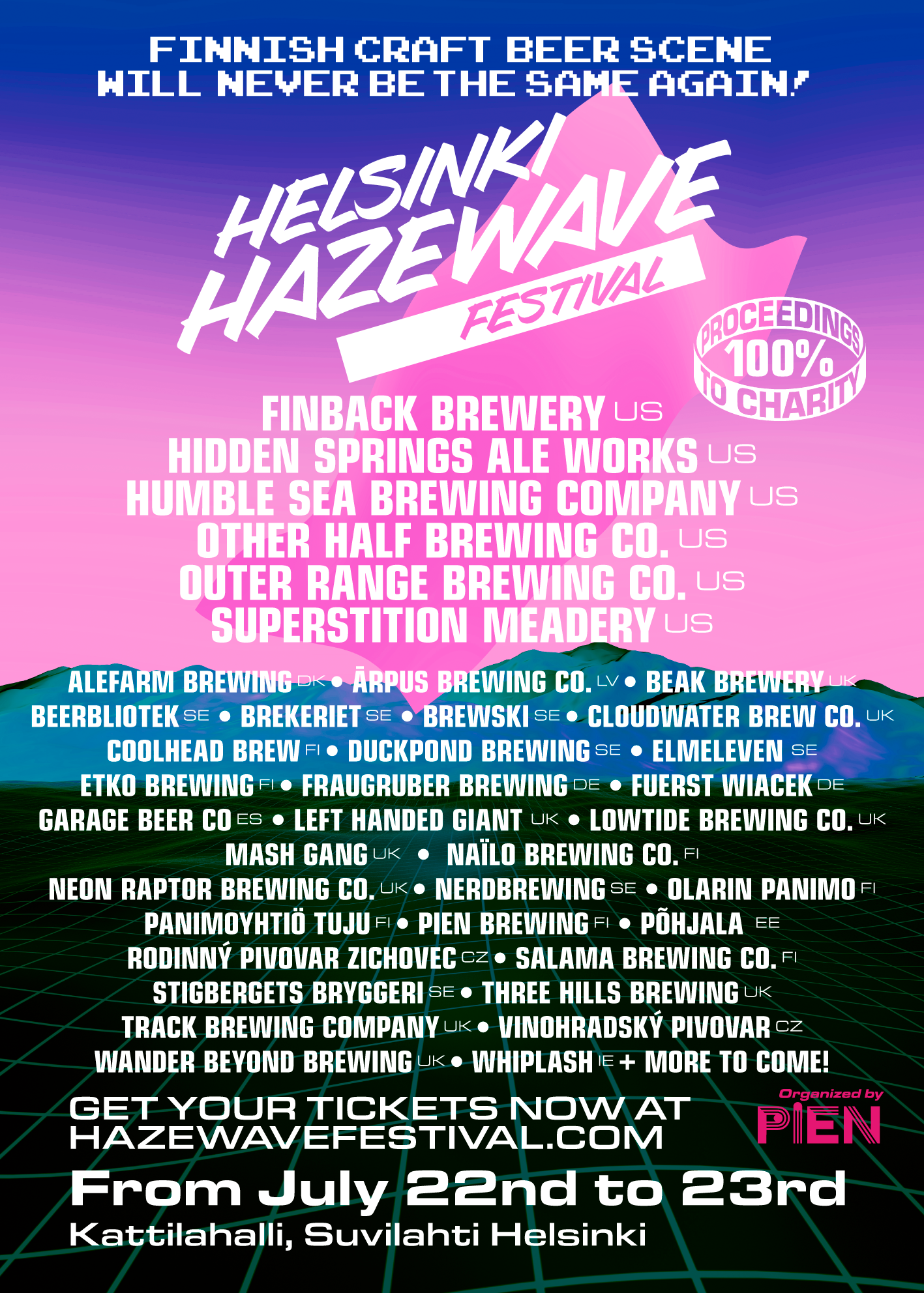 Helsinki Haze Wave Festival - Página frontal