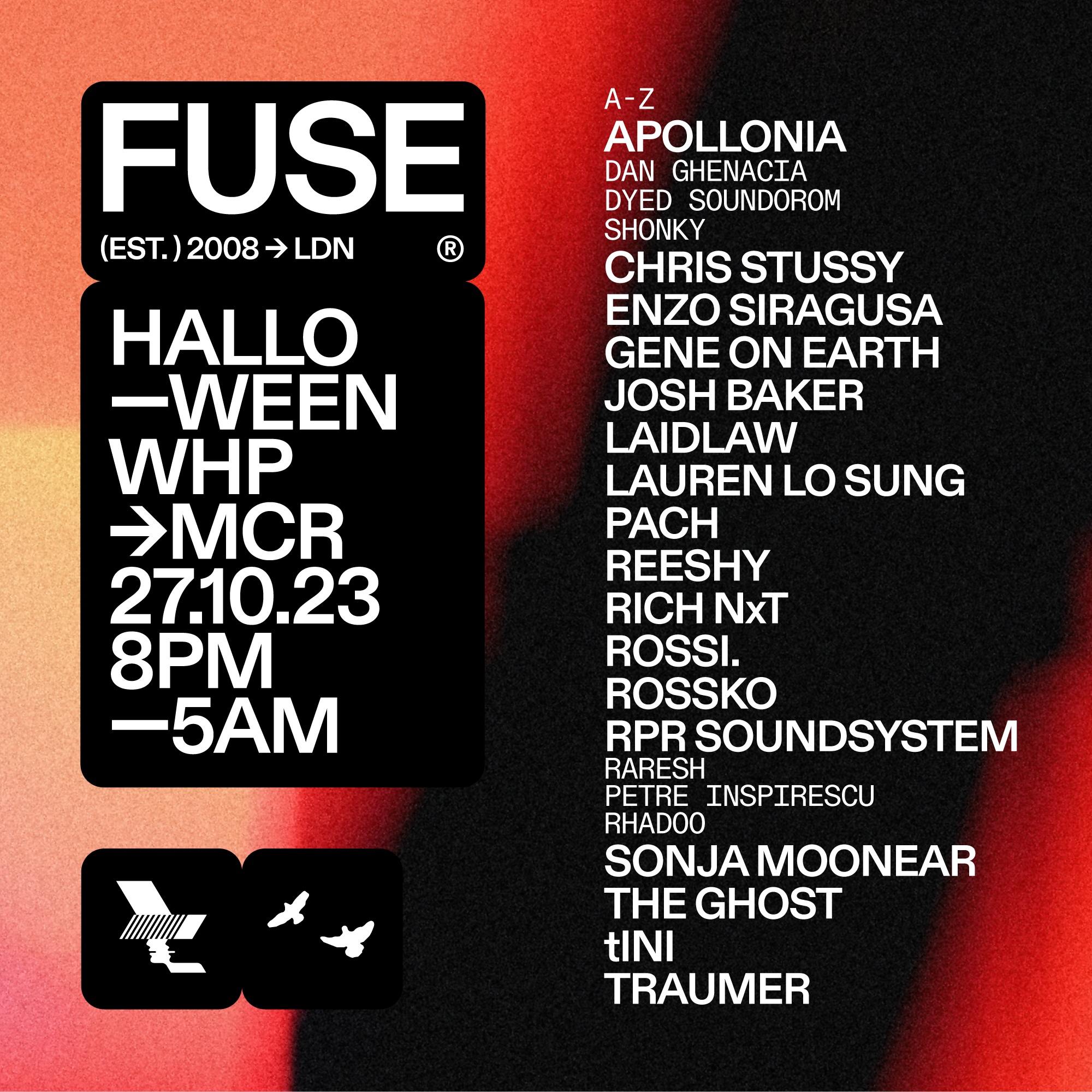 FUSE x WHP: Halloween - Página frontal