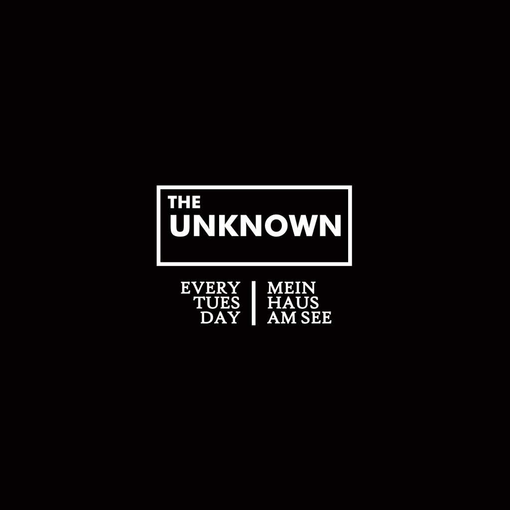 The Unknown presents Aamcee & Chris Kernig - フライヤー表