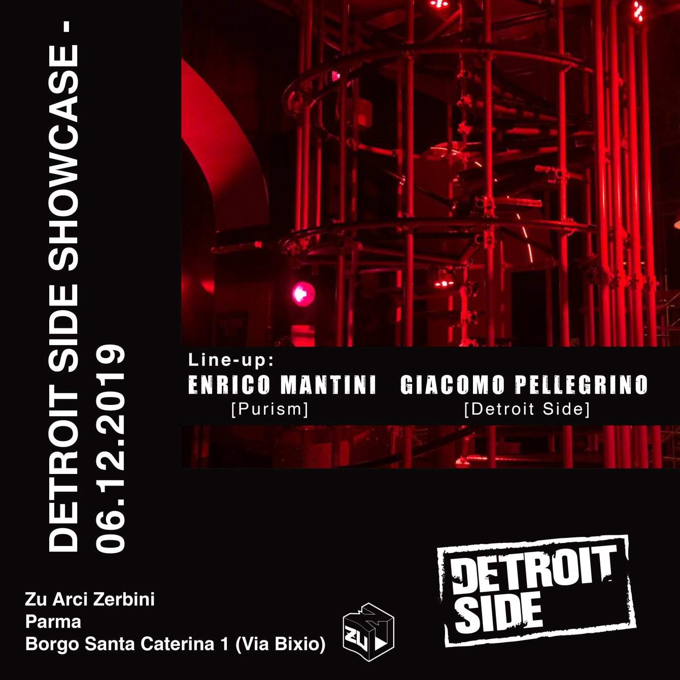 Detroit Side Show Case with Enrico Mantini-Giacomo Pellegrino - Página frontal