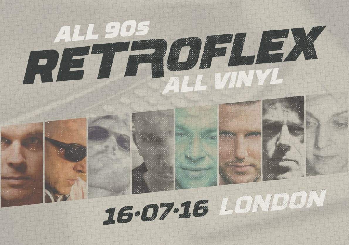 Retroflex: DJ Misjah,Billy Nasty,Lawrie Immersion,Secret Hero,Chris Liberator,Sterling Moss - フライヤー裏