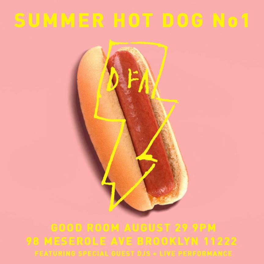 DFA Records x Boiler Room Summer Hot Dog - Página trasera