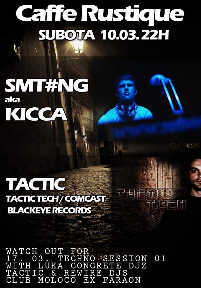 Smt#ng with Tactic Tech - Techno Session Promo - Página frontal