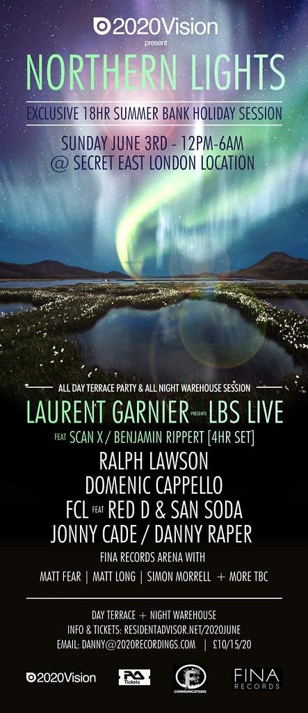 2020vision Day-Night with Laurent Garnier, Fcl Feat. San Soda & Red D, Ralph Lawson - Página frontal