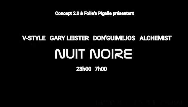 Nuit Noire /w.Phunk Traxx: Gary Leister-V-Style&guests//.30/06 - Página frontal