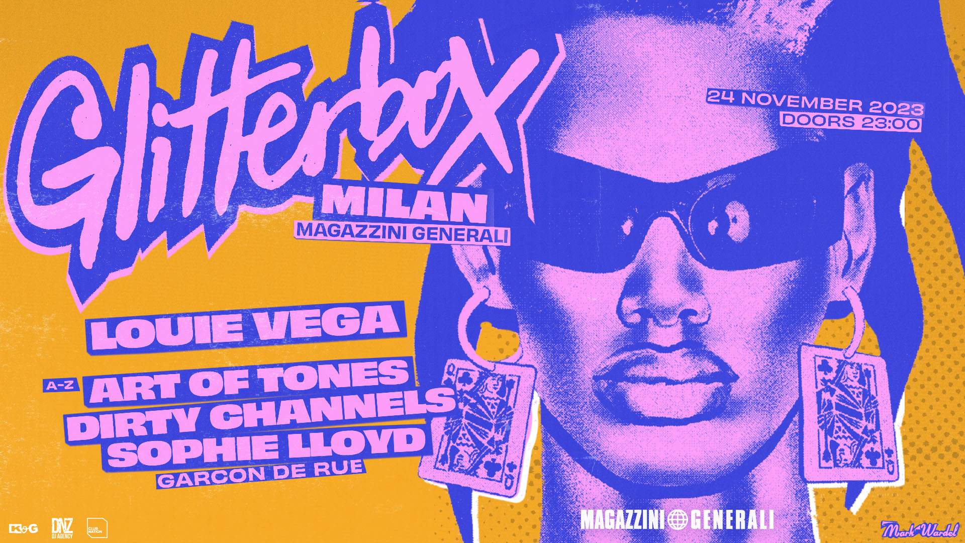 Glitterbox - Milano - フライヤー表