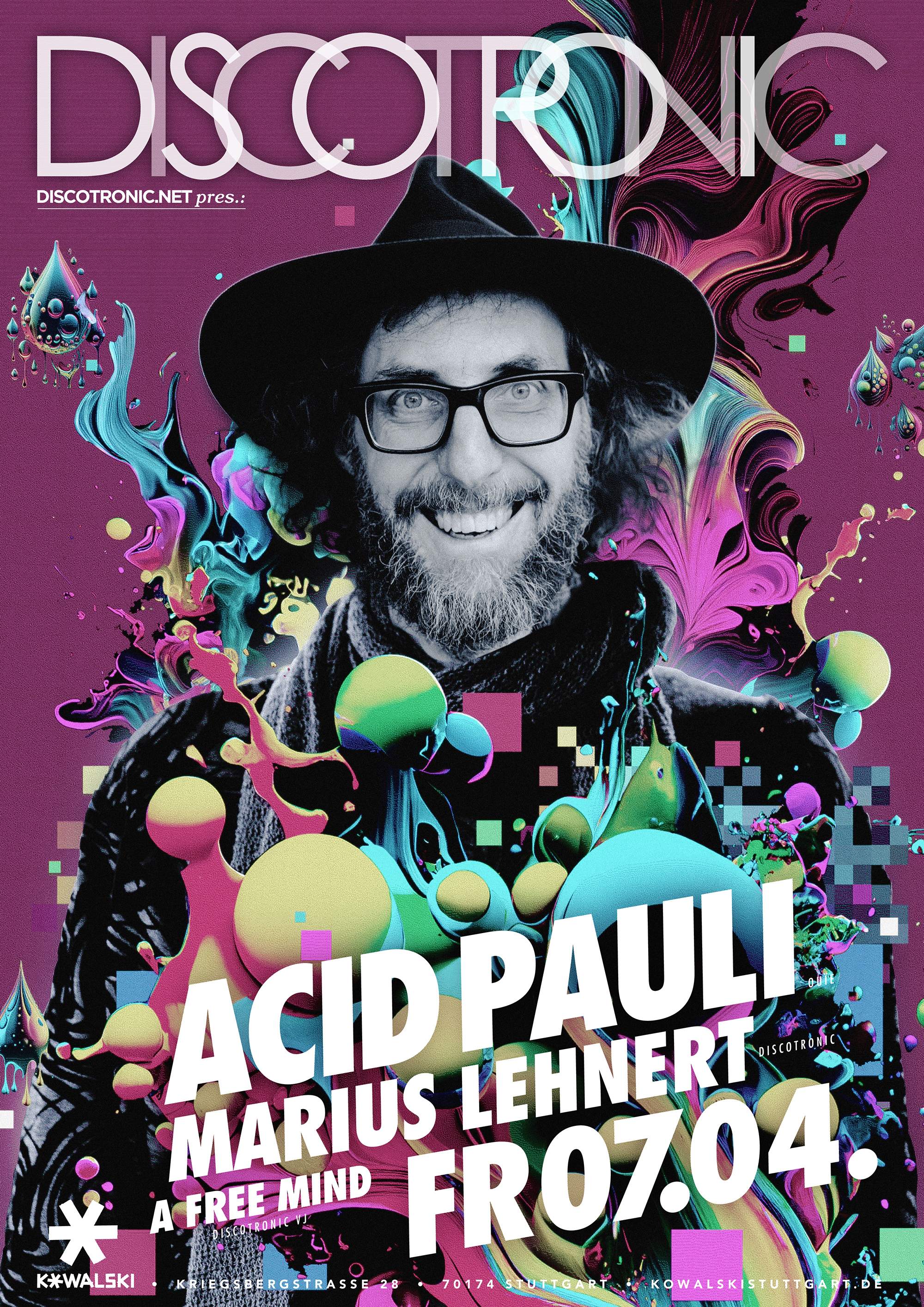 Discotronic Night pres. Acid Pauli at Kowalski, Stuttgart