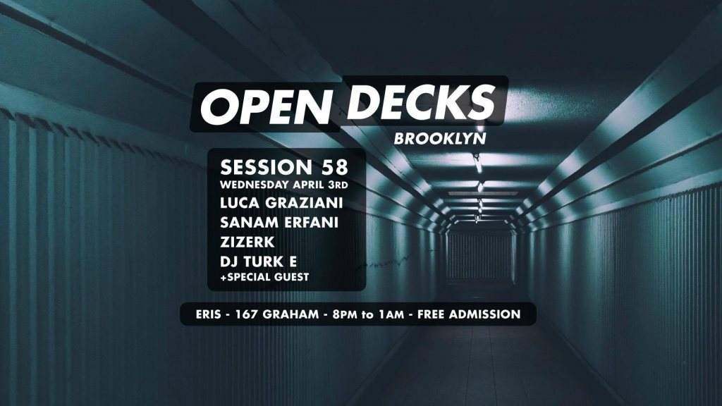 Open Decks Brooklyn - Session 58 - Página frontal