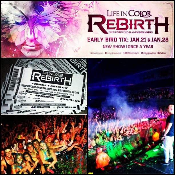 Amplified Access presents: Life in Color - Dayglow: Rebirth World - フライヤー裏