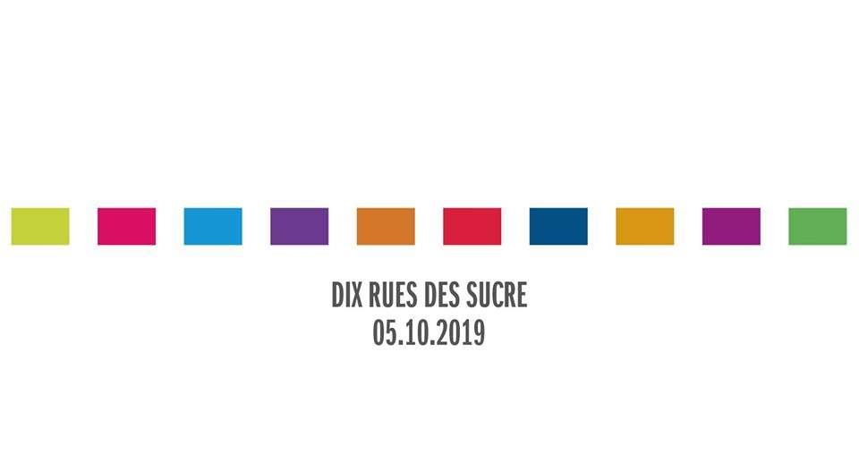 DIX Rues des Sucre - フライヤー表