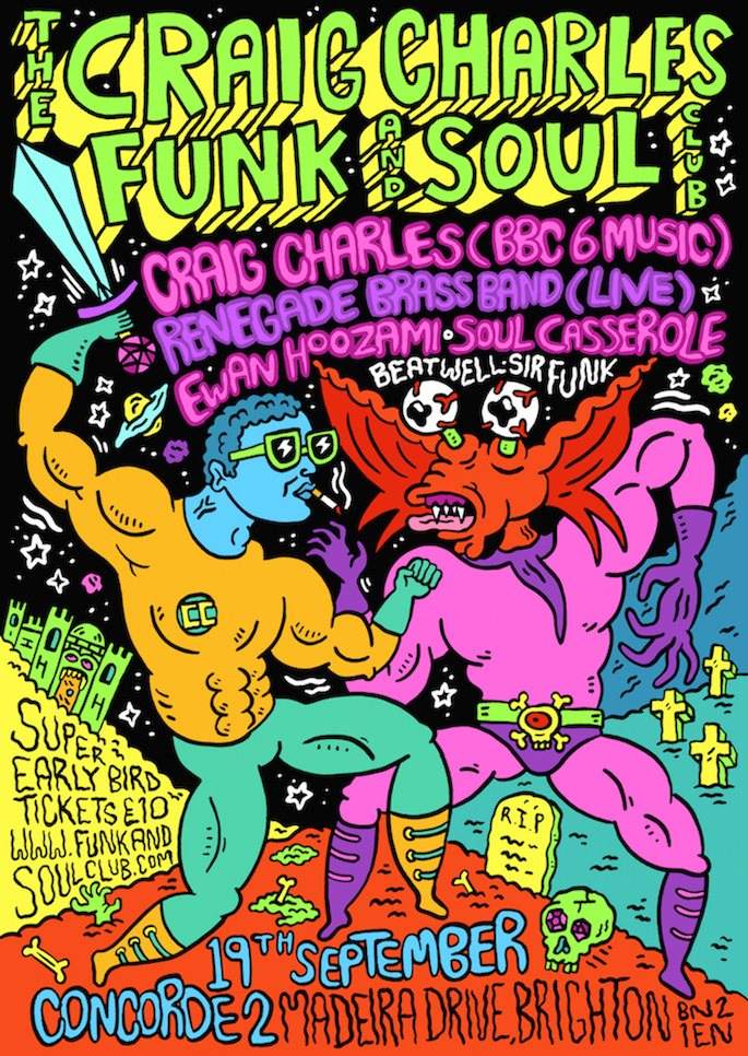 Craig Charles Funk and Soul Club - Página frontal