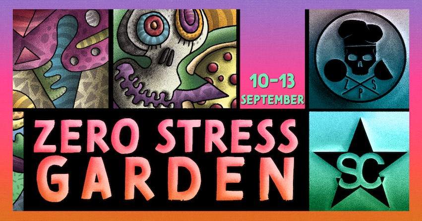 Zero Stress Garden with EUN Records - フライヤー表