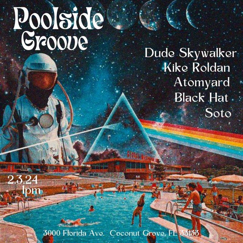Poolside Groove - フライヤー表