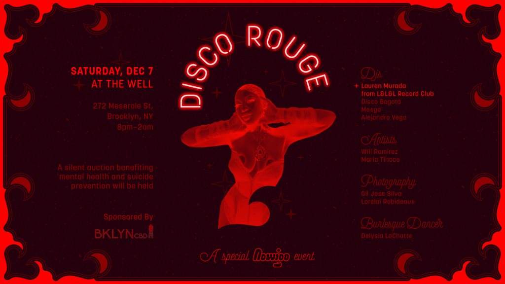 Disco Rouge - Live Art & DJs - Página frontal
