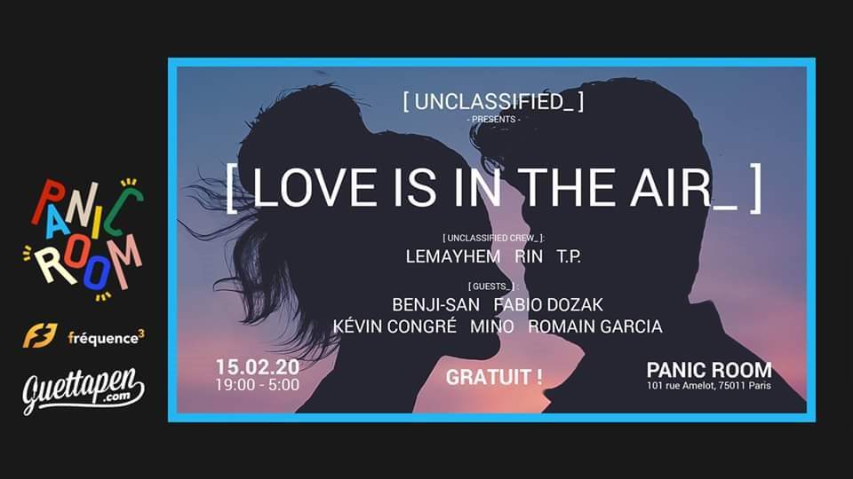 Unclassified_ #8 - Love Is In The Air - Página frontal