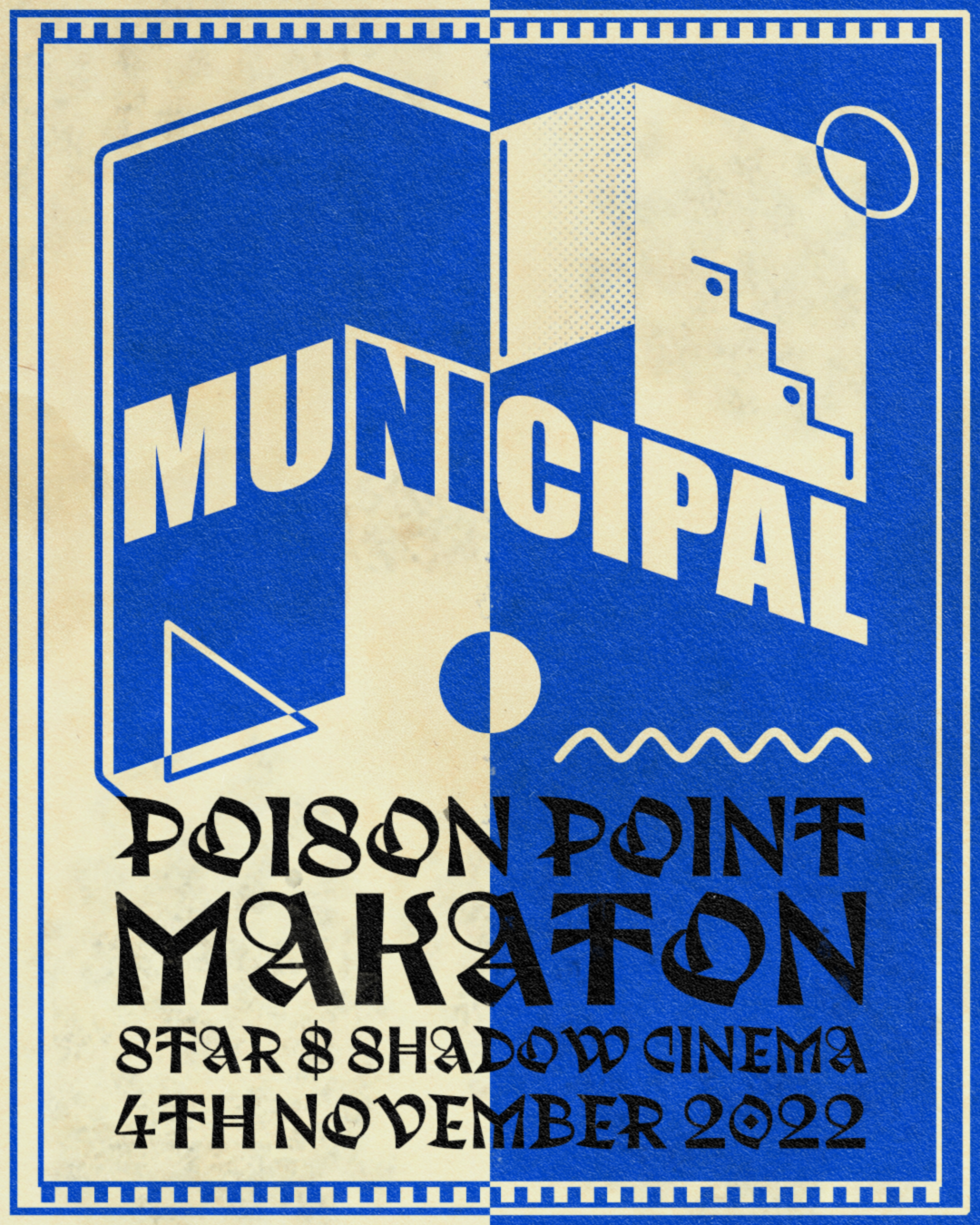 Municipal: Makaton + Poison Point - Página frontal