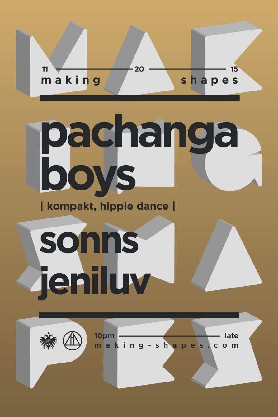 Making Shapes with Pachanga Boys - Página frontal