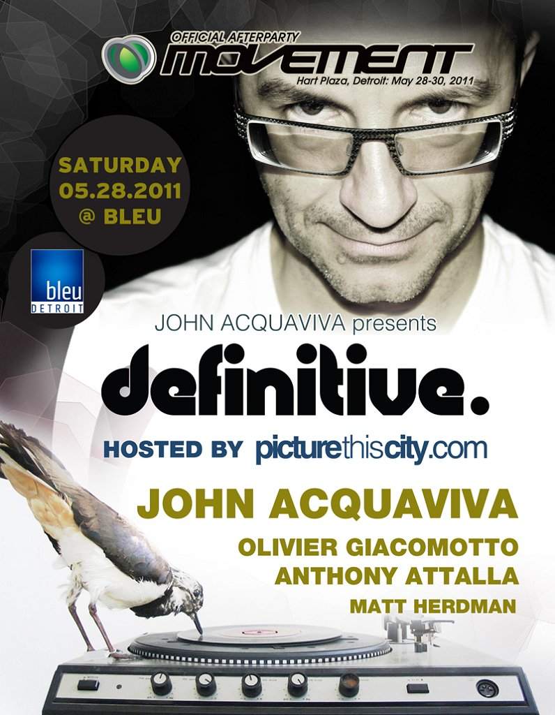 John Acquaviva presents Definitive - Página frontal