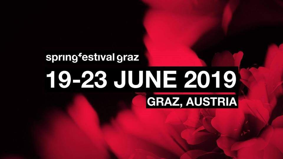 Springfestival Graz 2019 - フライヤー表