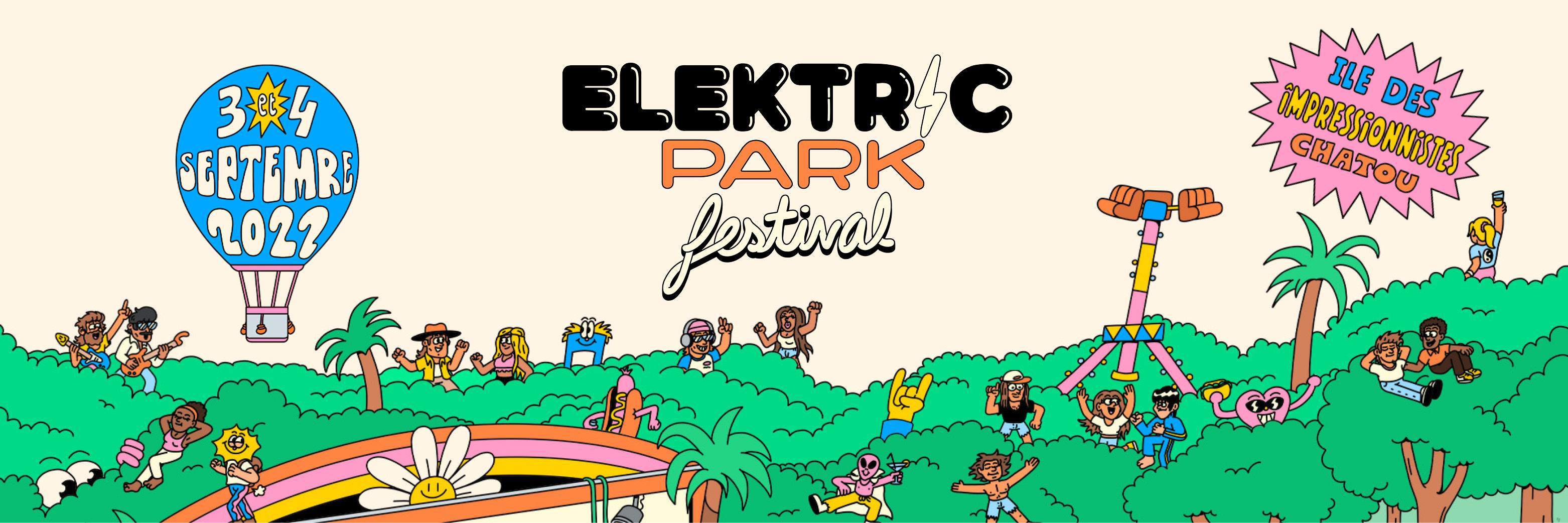 Elektric Park Festival - フライヤー表