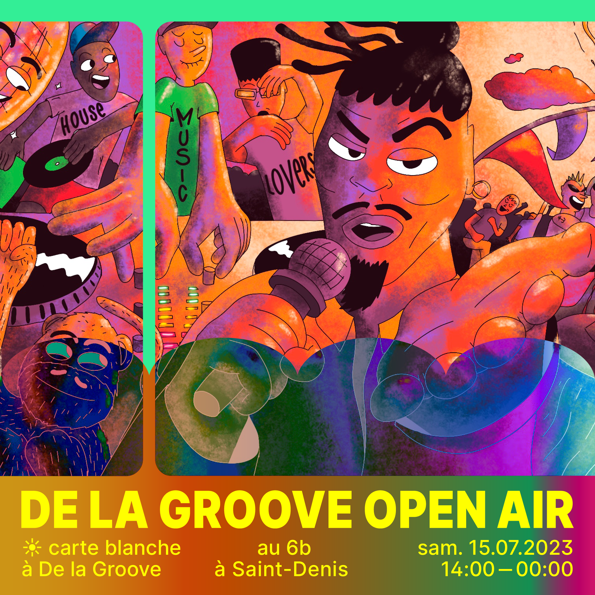 De La Groove Open Air - 6B - Página trasera