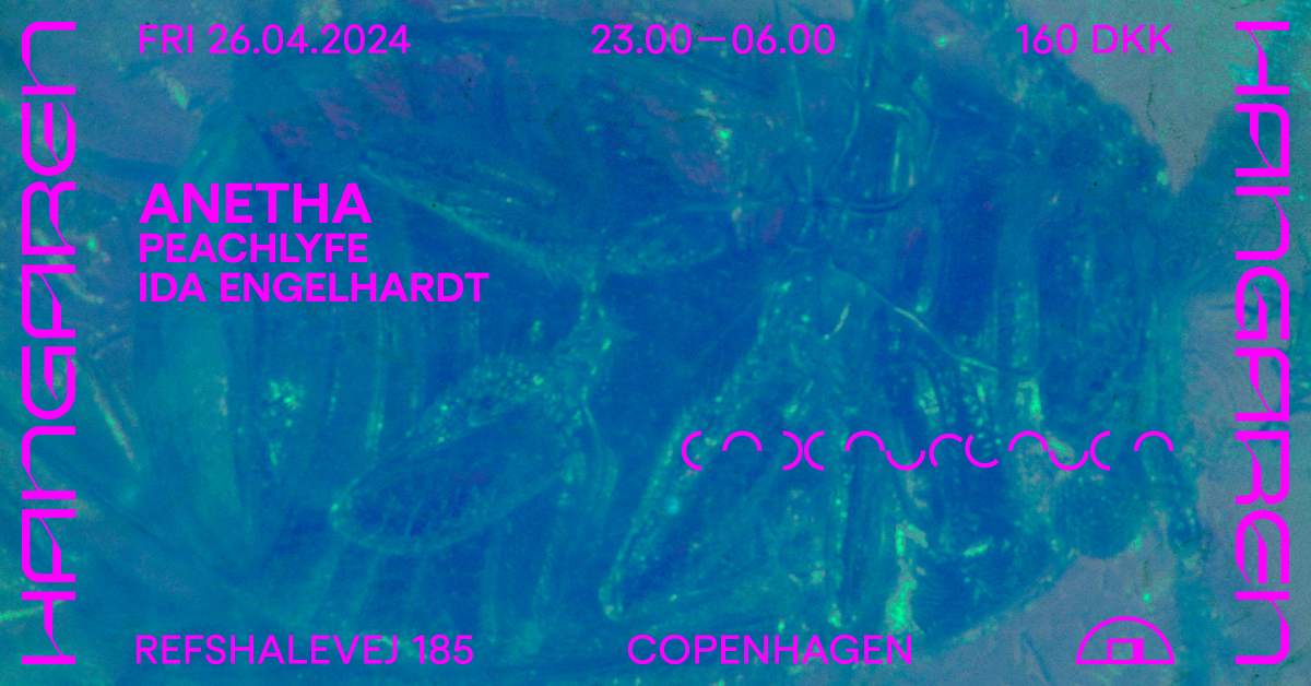 Hangaren presents: Anetha Album Tour - Página frontal
