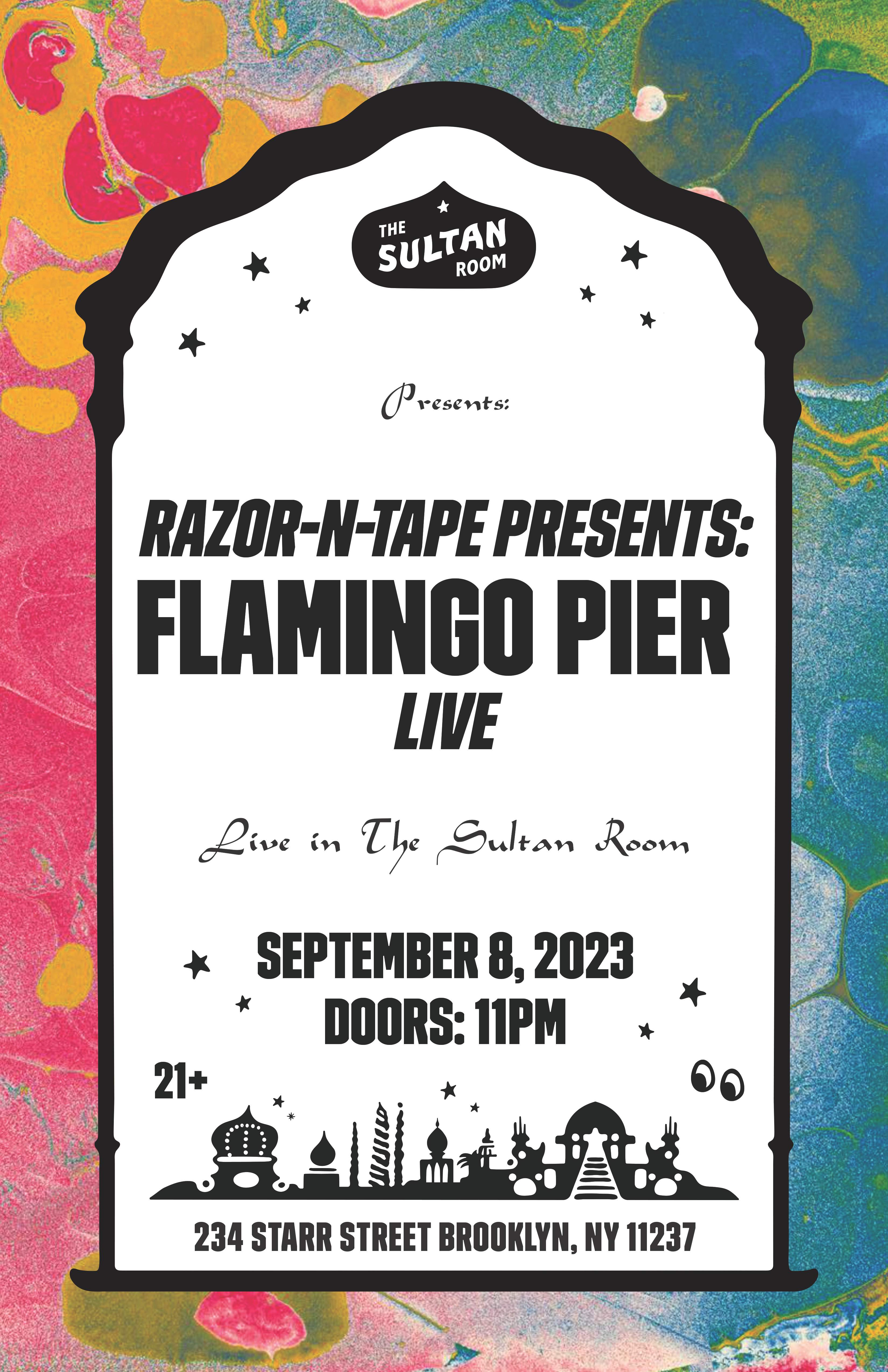 Razor-N-Tape presents: Flamingo Pier (Live) - Página frontal