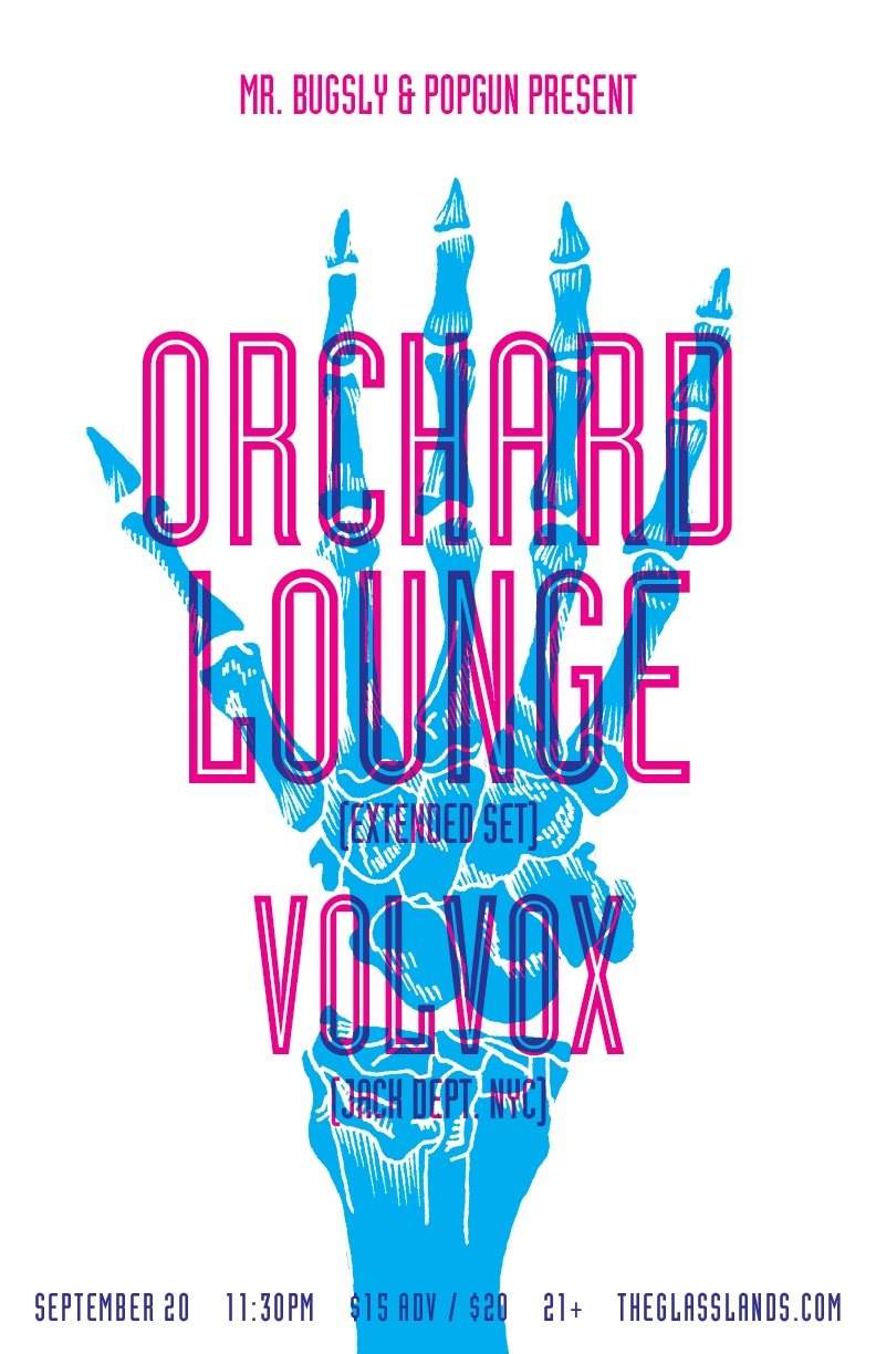 Orchard Lounge, Volvox - Página frontal