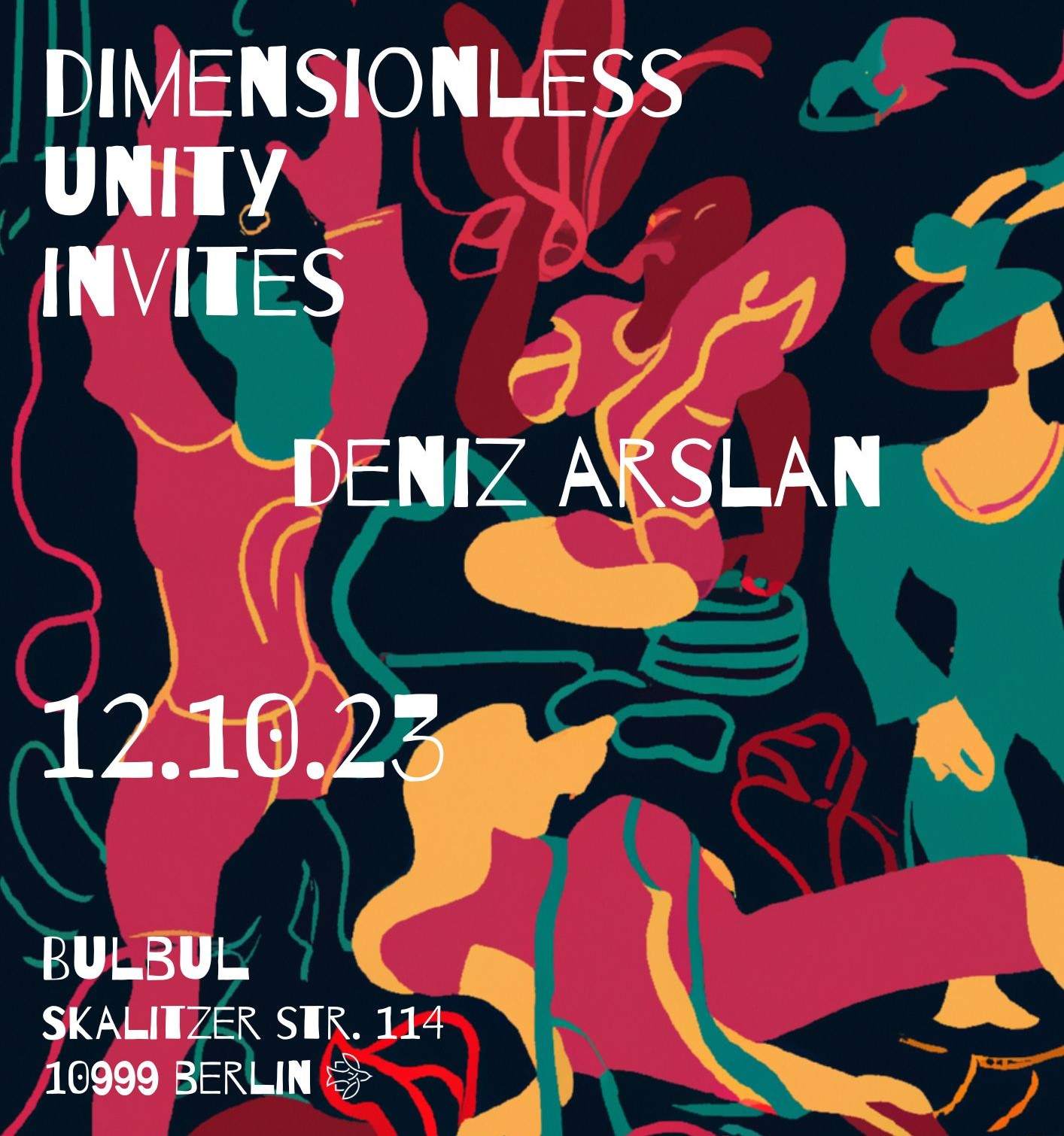Dimensionless Unity invites: Deniz Arslan, Dimensionless Unity - Página frontal